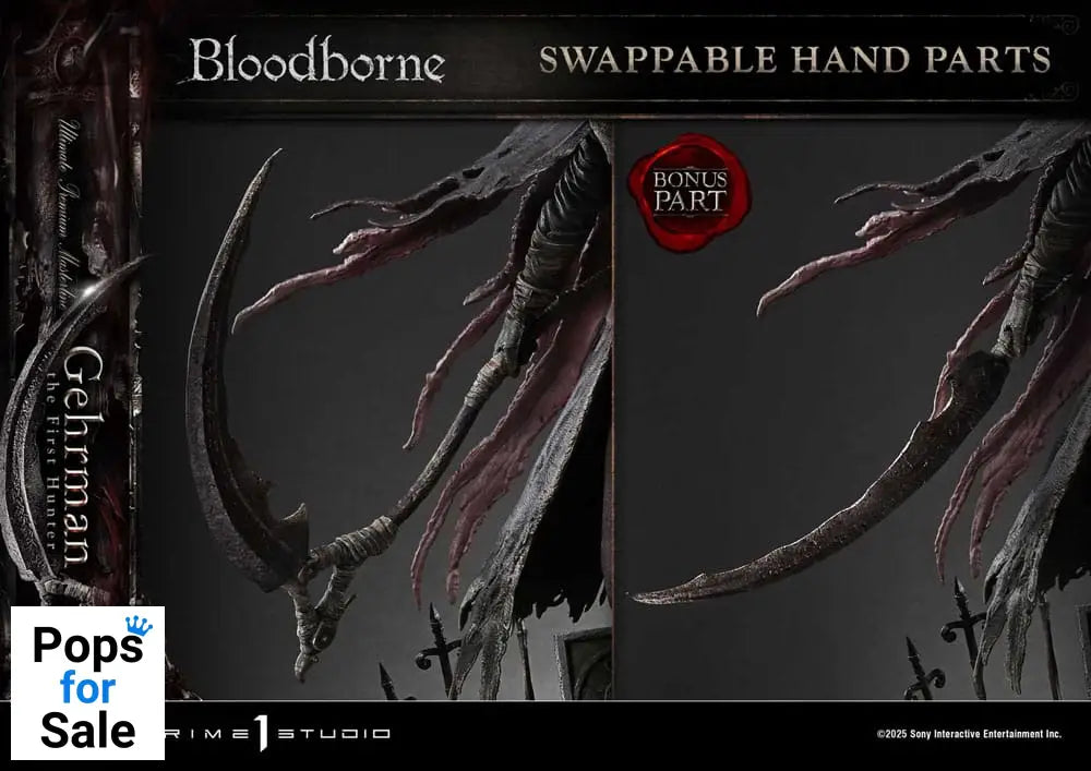 Bloodborne Ultimate Premium Masterline Series Statue 1/4 Gehrman Bonus Version 68 cm