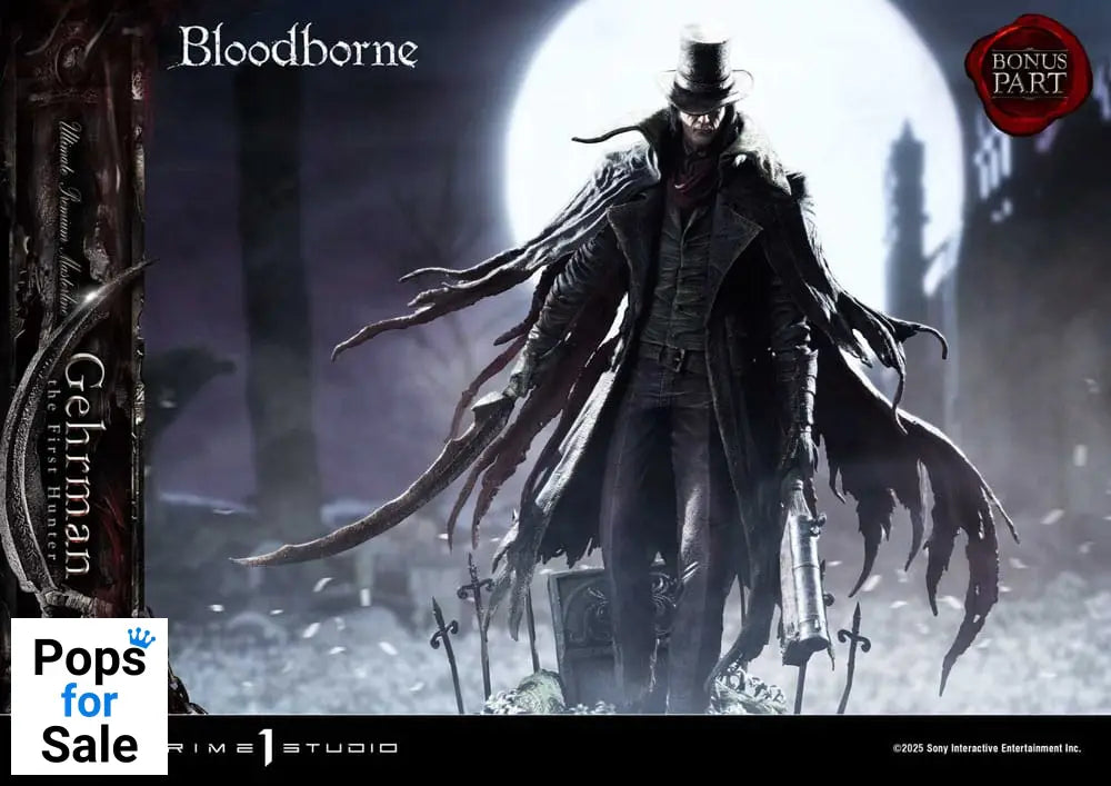 Bloodborne Ultimate Premium Masterline Series Statue 1/4 Gehrman Bonus Version 68 cm Statues