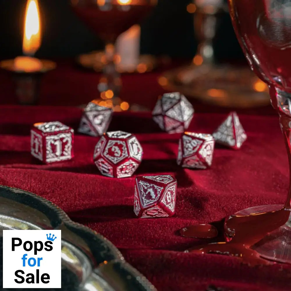 Bloodsucker Dice Set Scarlet (7)