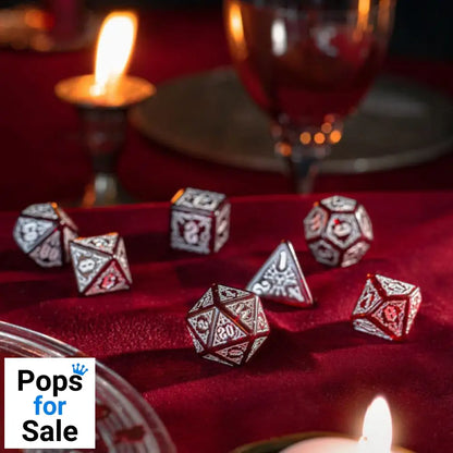Bloodsucker Dice Set Scarlet (7) Dice