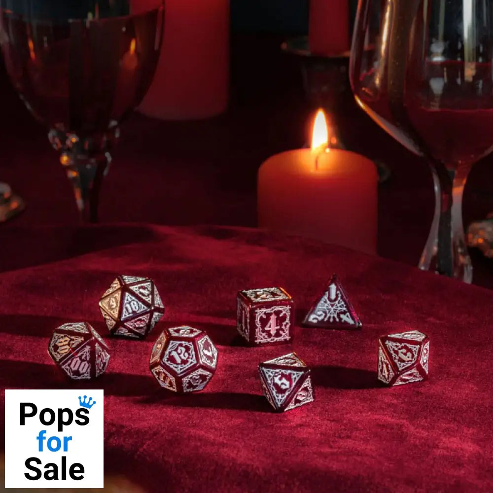 Bloodsucker Dice Set Scarlet (7)