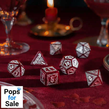 Bloodsucker Dice Set Scarlet (7) Dice