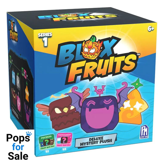 Blox Fruits Blind Bag Plush Figures 20 cm Series 1 Display (4) Plushes,Blind Boxes