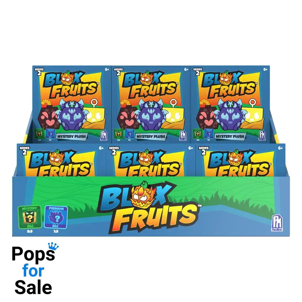 Blox Fruits Plush Figures 10 cm Mystery Plush Series 2 Display (9)