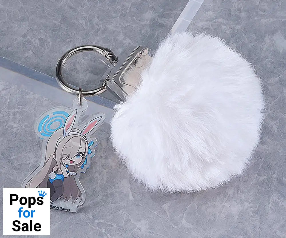 Blue Archive Acrylic Keychain Asuna's Rabbit Tail Grenade 6 cm