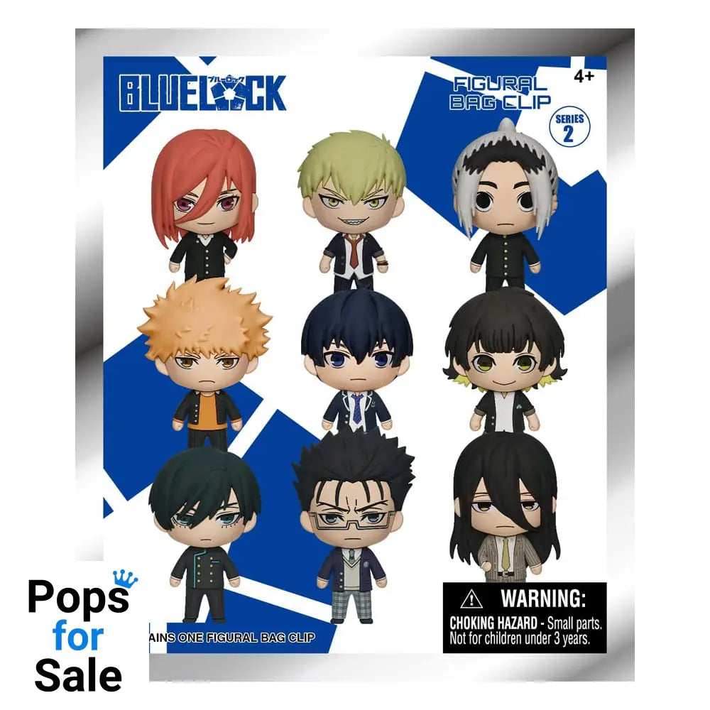 Blue Lock 3D Foam Bag Clips Series 2 Display (24)