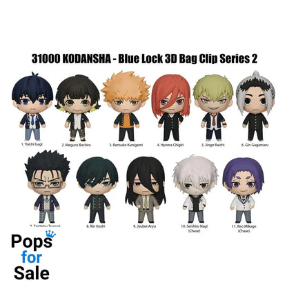 Blue Lock 3D Foam Bag Clips Series 2 Display (24)