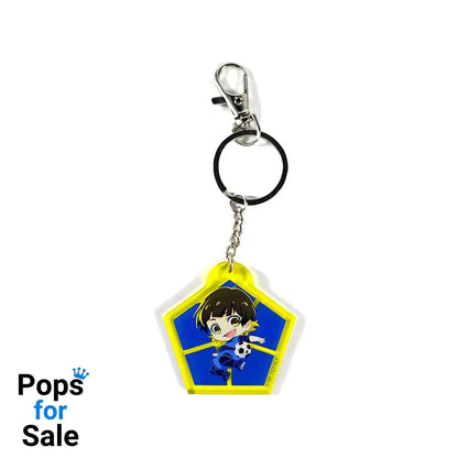 Blue Lock Acrylic Keychain Meguru Rachira Chibi Style 5 cm Keyrings