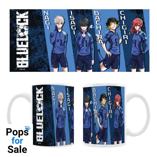 Blue Lock Ceramic Mug Nagi Isagi Bachira & Chigiri Cups & Mugs