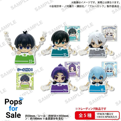 Blue Lock Charac Odekake PVC Figures 5 cm Assortment (6)