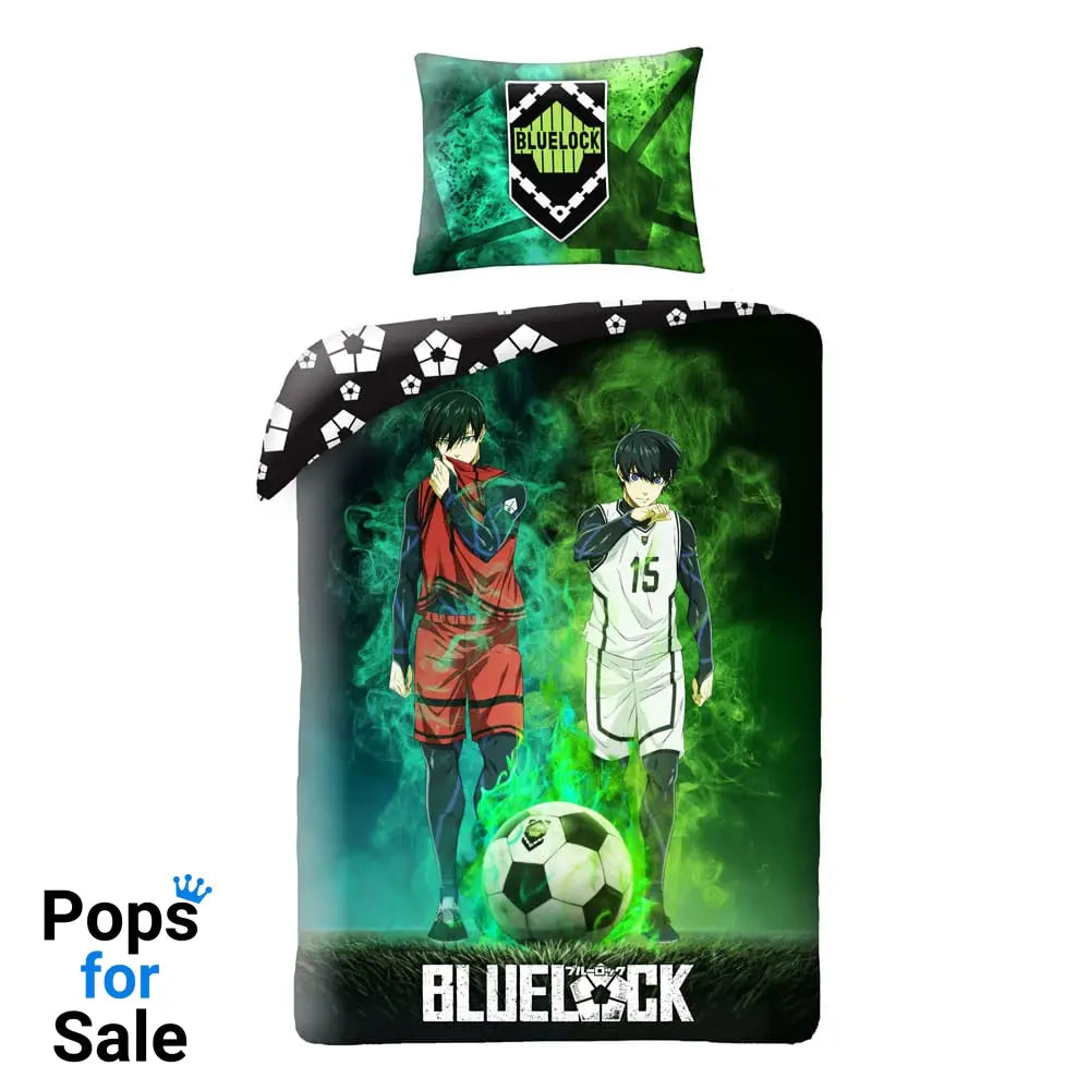 Blue Lock Duvet Set 140 x 200 cm / 70 x 90 cm Blankets & Duvets