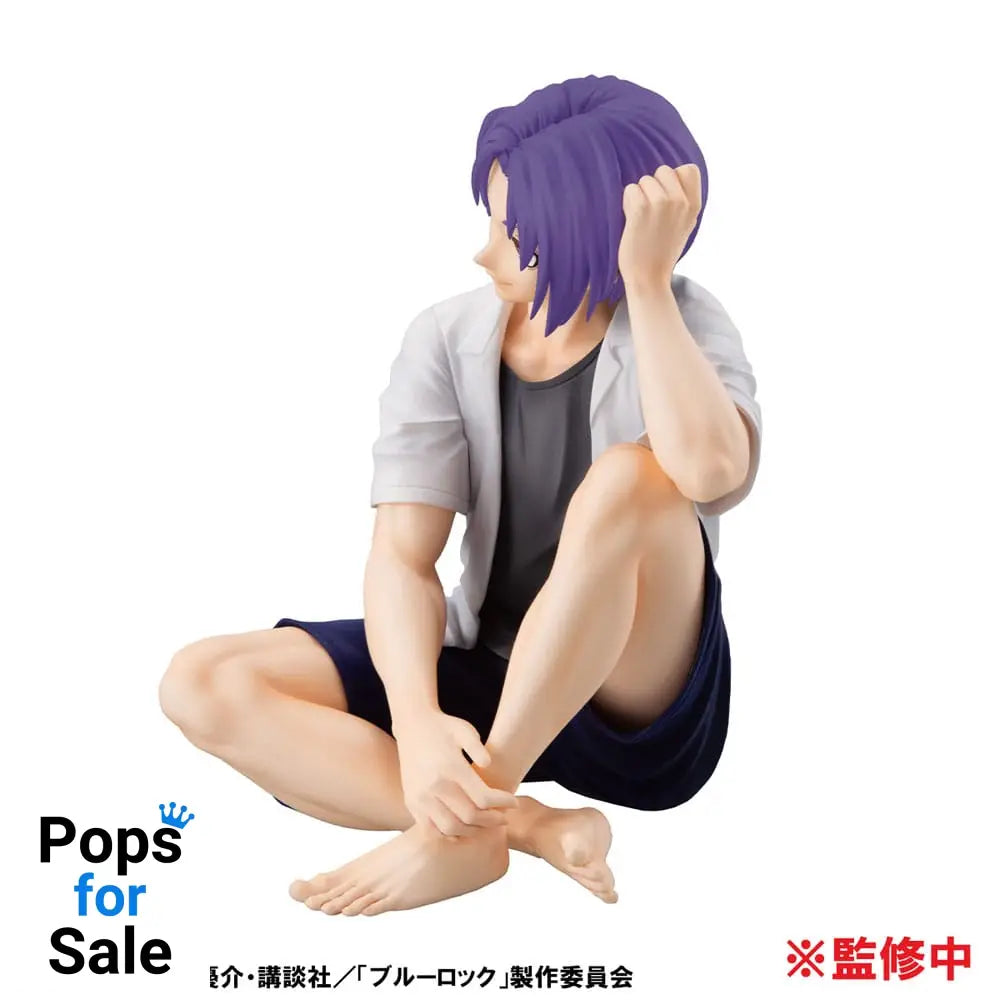 Blue Lock G.E.M. Series PVC Statue Reo Mikage Palm Size 9 cm Statues