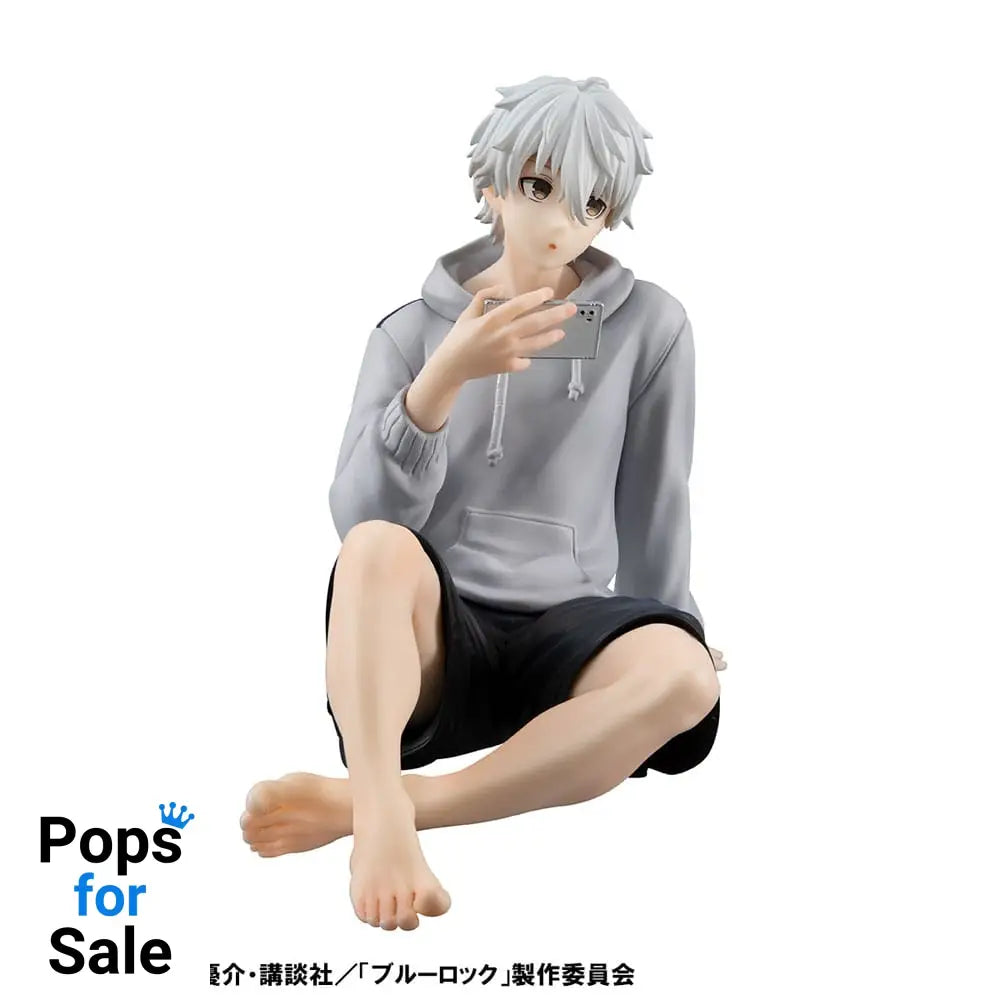 Blue Lock G.E.M. Series PVC Statue Seishiro Nagi Repaint Ver. Palm Size 9 cm