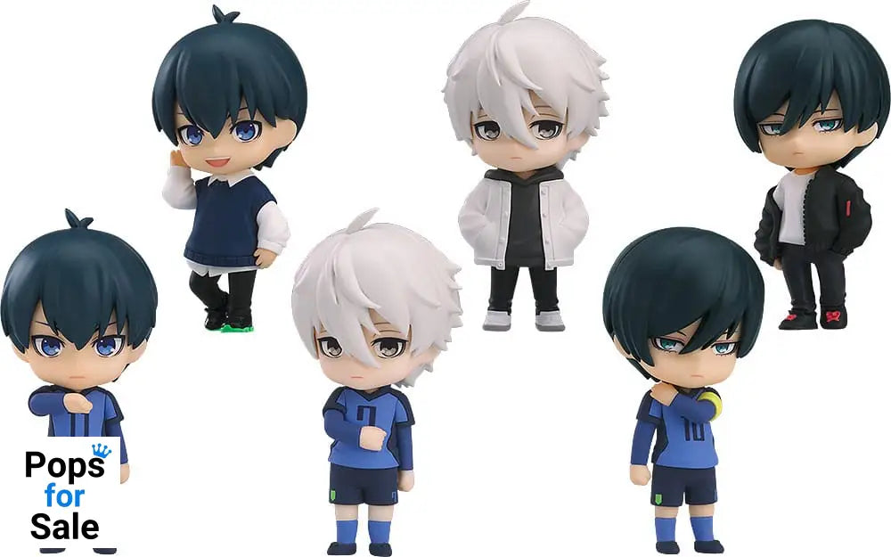 Blue Lock Nendoroid Action Figure Surprise 7 cm Assortment (6)