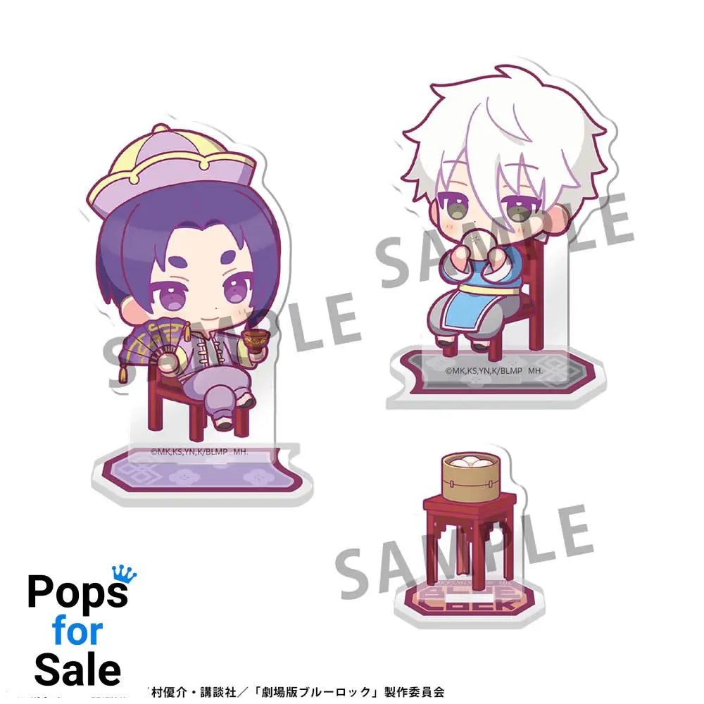 Blue Lock The Movie Acrylic Stand Buddycolle Episode Nagi A: Seishiro Nagi & Reo Mikage Yumcha Ver. 14 cm