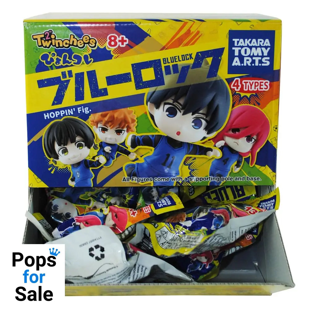 Blue Lock Twinchees Mini Figures Hoppin' 5 cm Display (24)