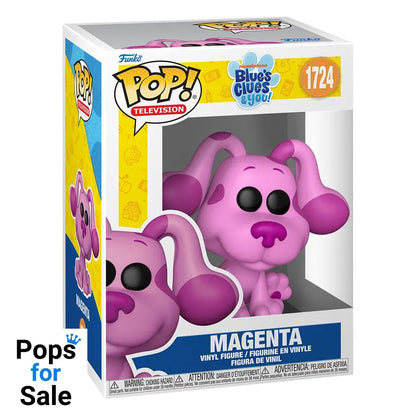 Blues Clues POP! Heroes Vinyl Magenta 9 cm