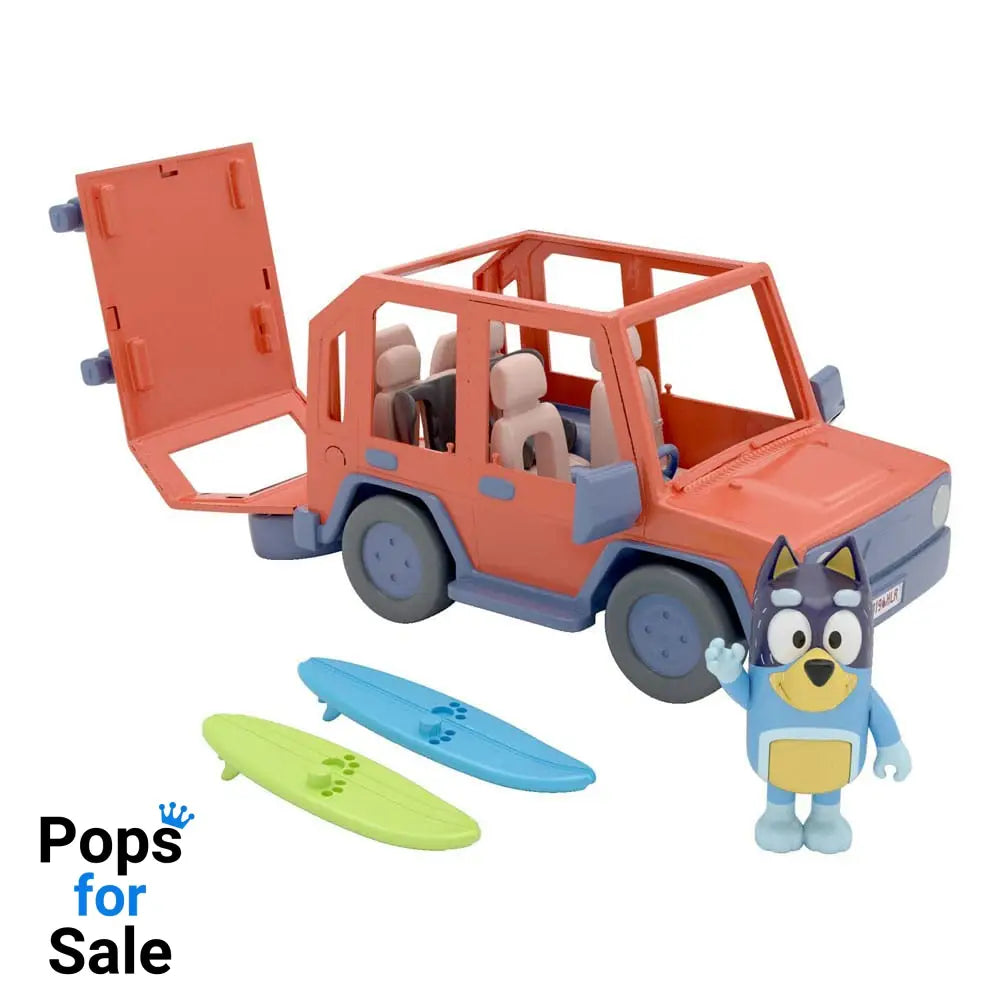 Bluey Action Figure with Vehicle Bluey Family Cruiser