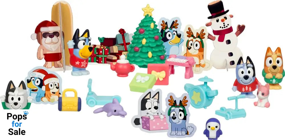 Bluey  Advent Calendar Mini Figures