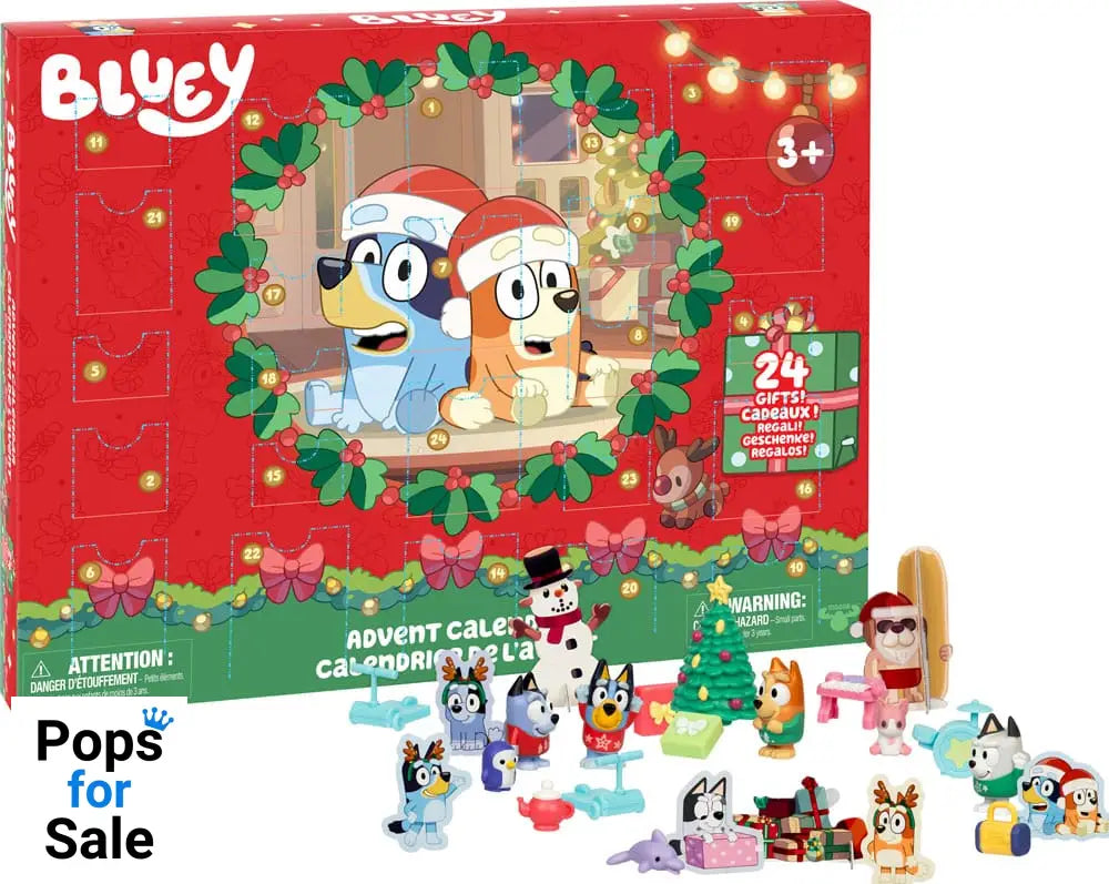 Bluey  Advent Calendar Mini Figures