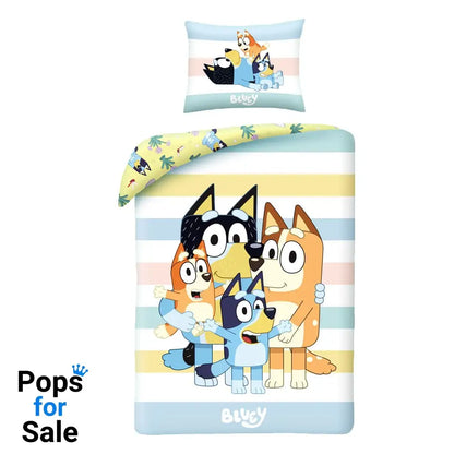 Bluey Duvet Set Ver. 2 140 x 200 cm / 70 x 90 cm Blankets & Duvets