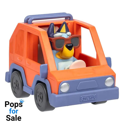 Bluey Mini Figure Playset Bluey & 4WD Car Mini-figures