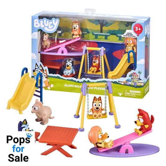 Bluey Mini Figure Playset Bluey Deluxe playground