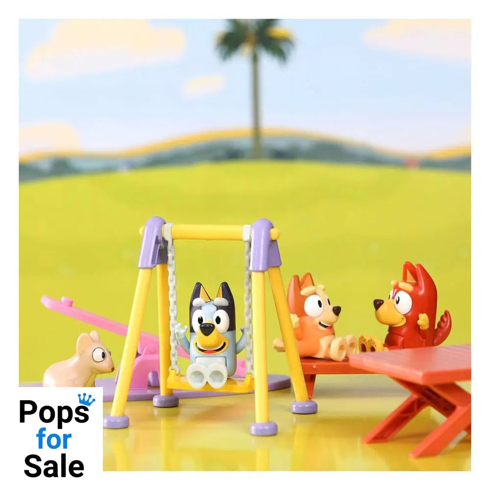 Bluey Mini Figure Playset Bluey Deluxe playground