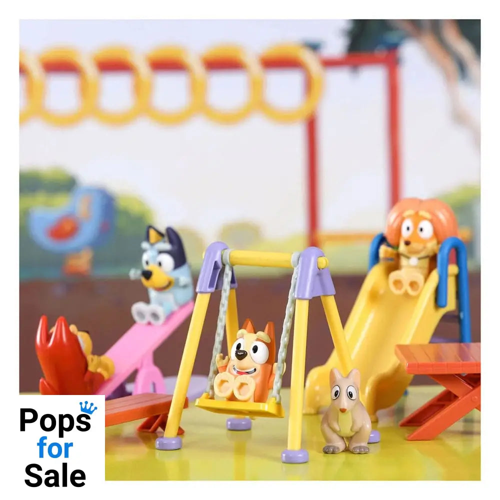 Bluey Mini Figure Playset Bluey Deluxe playground