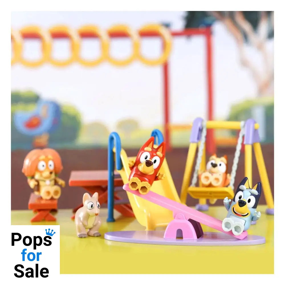 Bluey Mini Figure Playset Bluey Deluxe playground