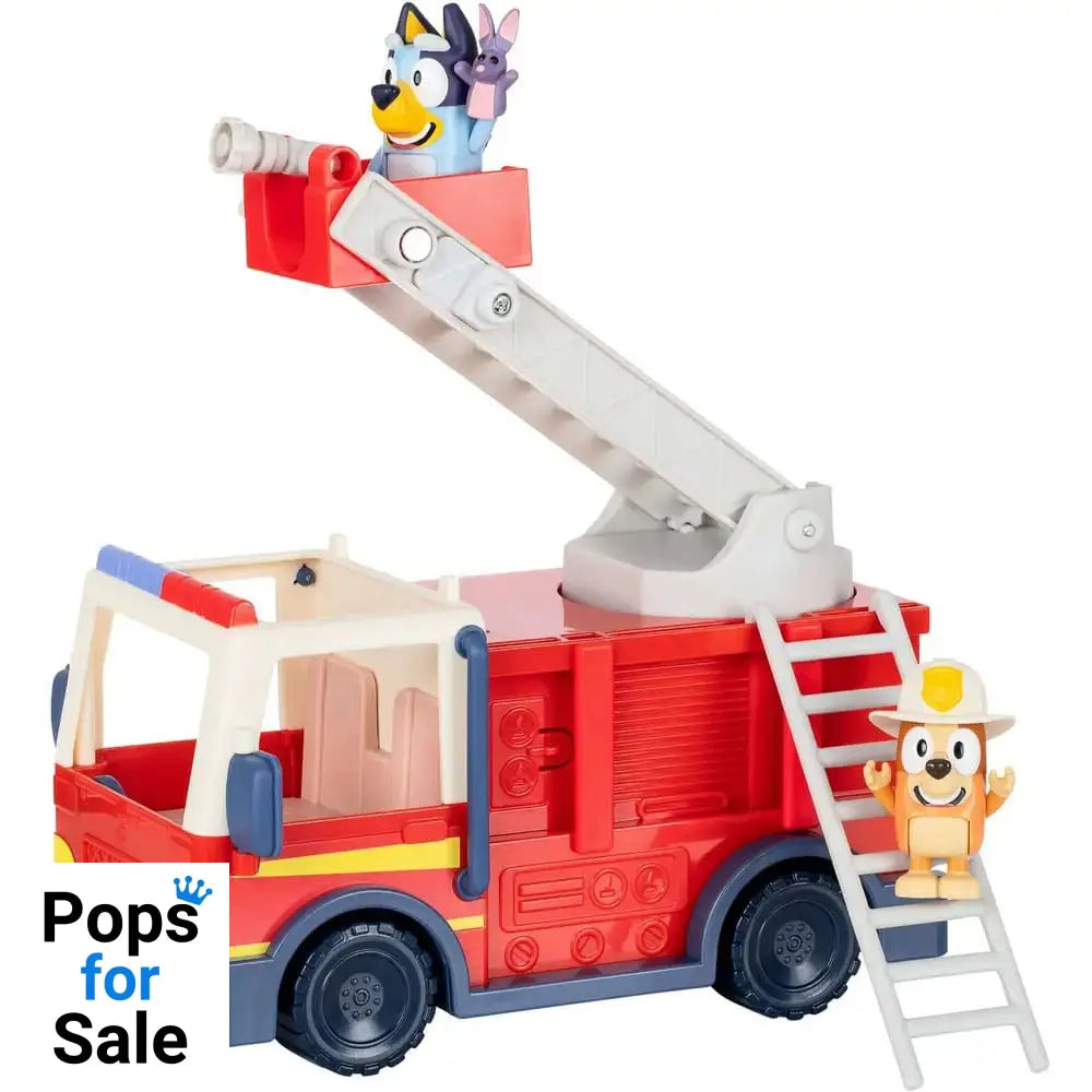 Bluey Mini Figure Playset Bluey Firedruck