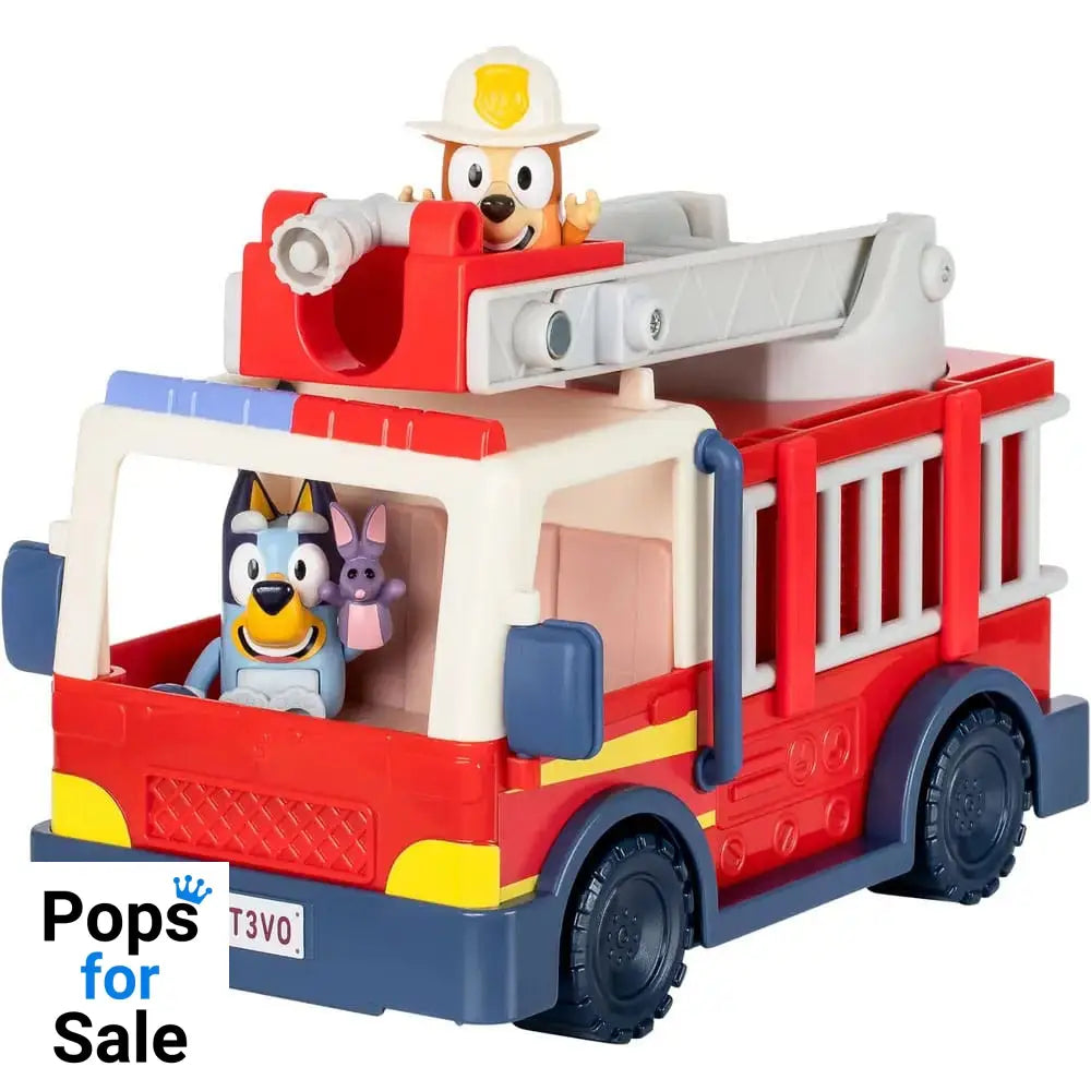 Bluey Mini Figure Playset Bluey Firedruck