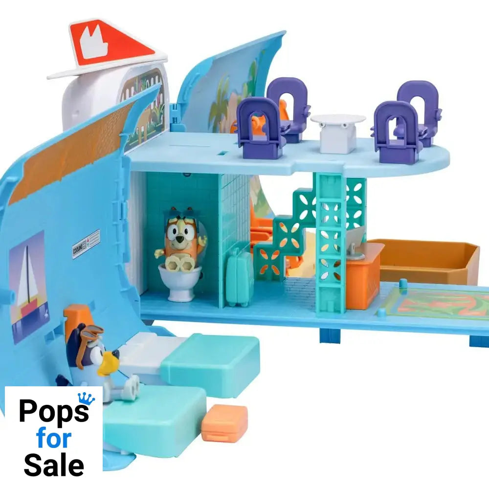 Bluey Mini Figure Playset Bluey Holiday 3in1 Set