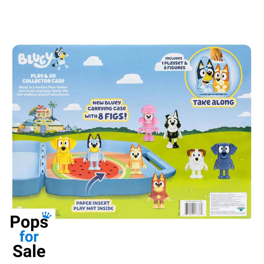Bluey Playset Ultimate Play & Go Collector Case