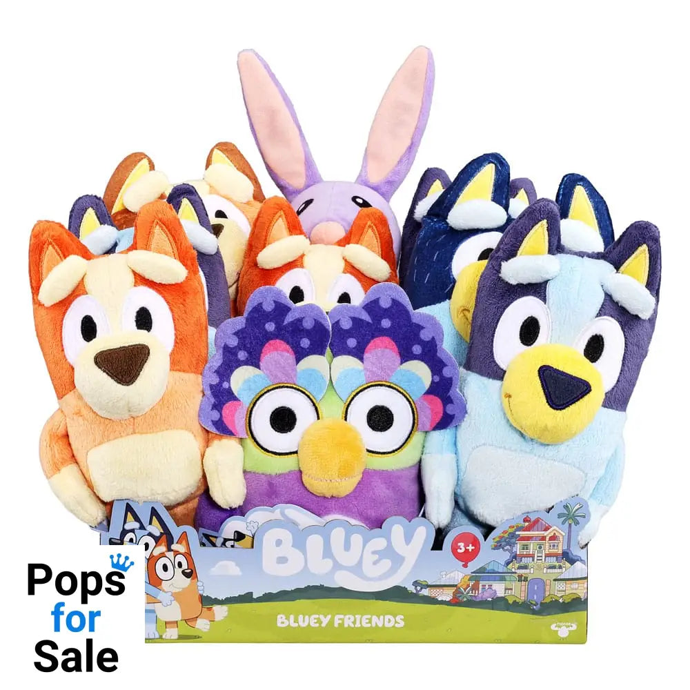 Bluey Plush Figures Bluey 23 cm Assortment (9) Plushes