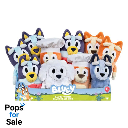 Bluey Plush Figures Bluey Basic 20 cm Assortment (10) Plushes