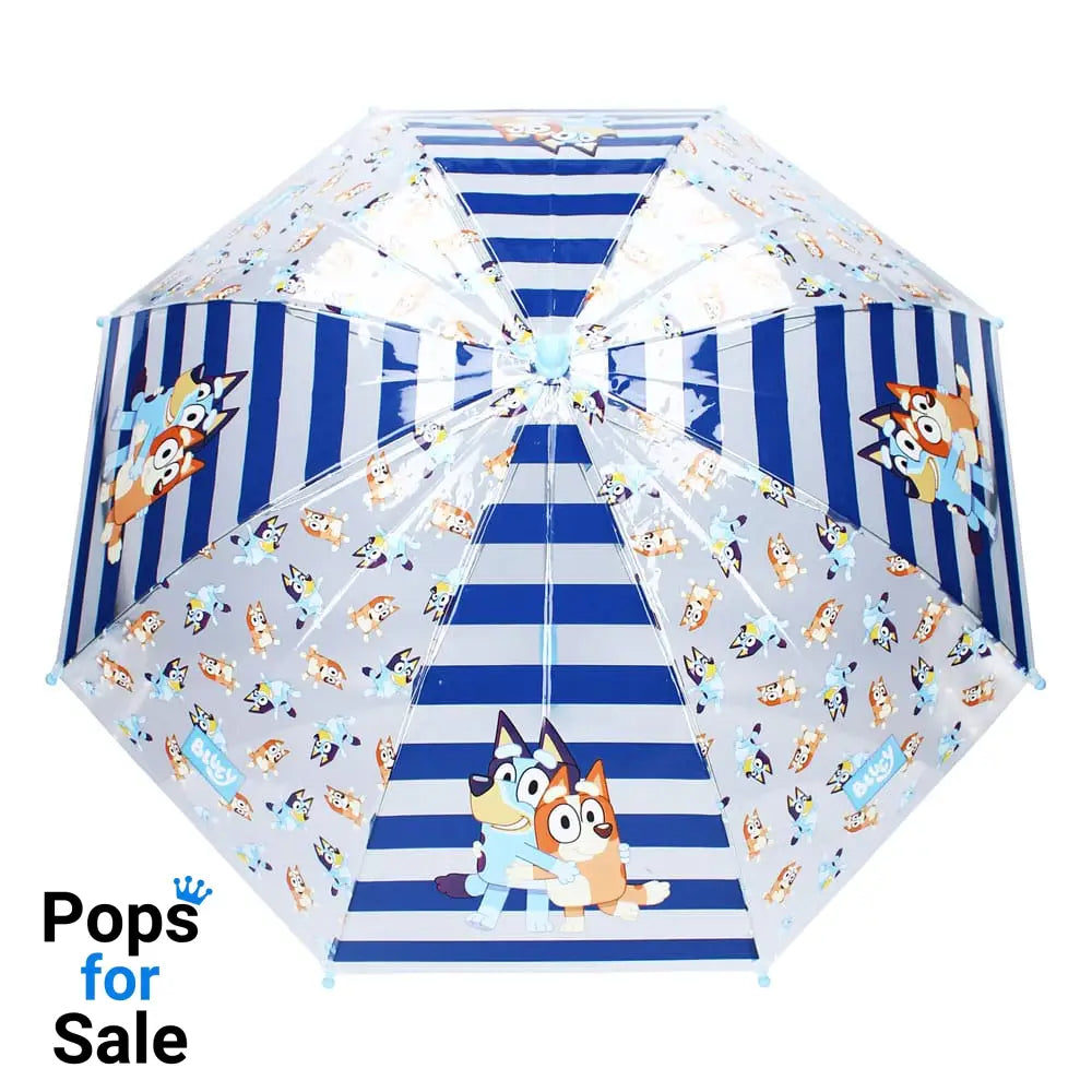 Bluey Umbrella Bluey & Bingo Rainy Days Kids NEW
