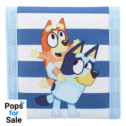 Bluey Wallet Black Bluey Jump Into Fun
