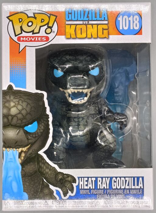 #1018 Heat Ray Godzilla - Godzilla vs Kong - Box Damaged Funko POP