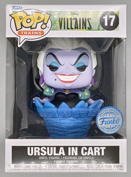 #17 Ursula in Cart - Trains Disney Villains Funko POP