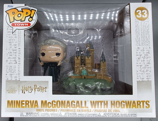 #33 Minerva McGonagall with Hogwarts - Town Harry Potter Funko POP
