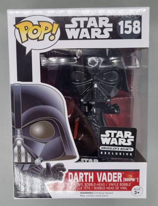 #158 Darth Vader (Bespin) Star Wars Smugglers Bounty Exc Funko POP