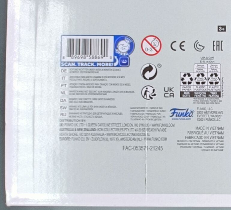 960 Madame Web Deluxe - Marvel Spider-Man - Box Damaged Funko POP