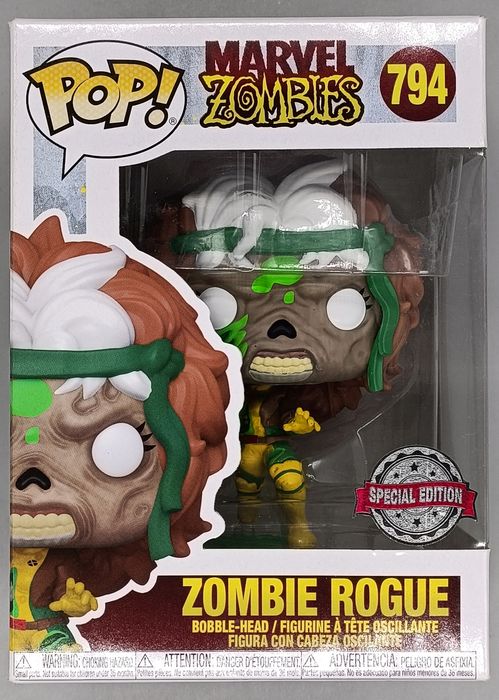 794 Zombie Rogue - Marvel Zombies - Box Damaged Funko POP
