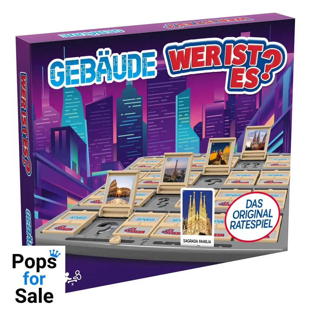 Board Game Guess Who Berühmte Gebäude *German Version*