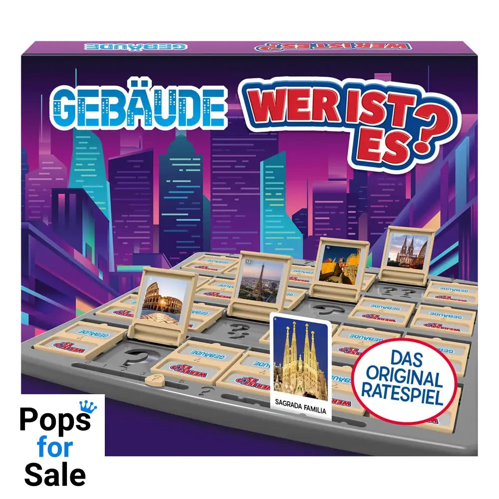 Board Game Guess Who Berühmte Gebäude *German Version*