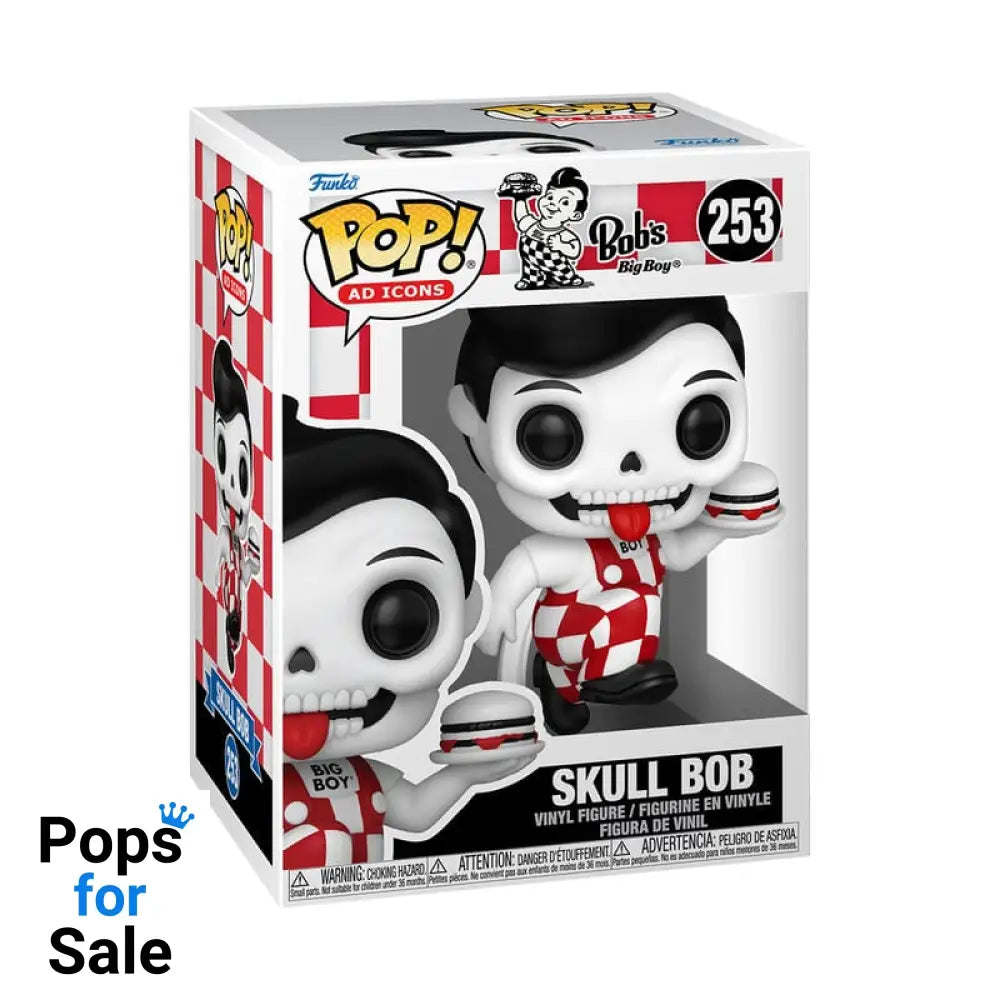 Bob's Big Boy POP! Ad Icons Vinyl Figure Skull Bob 9 cm