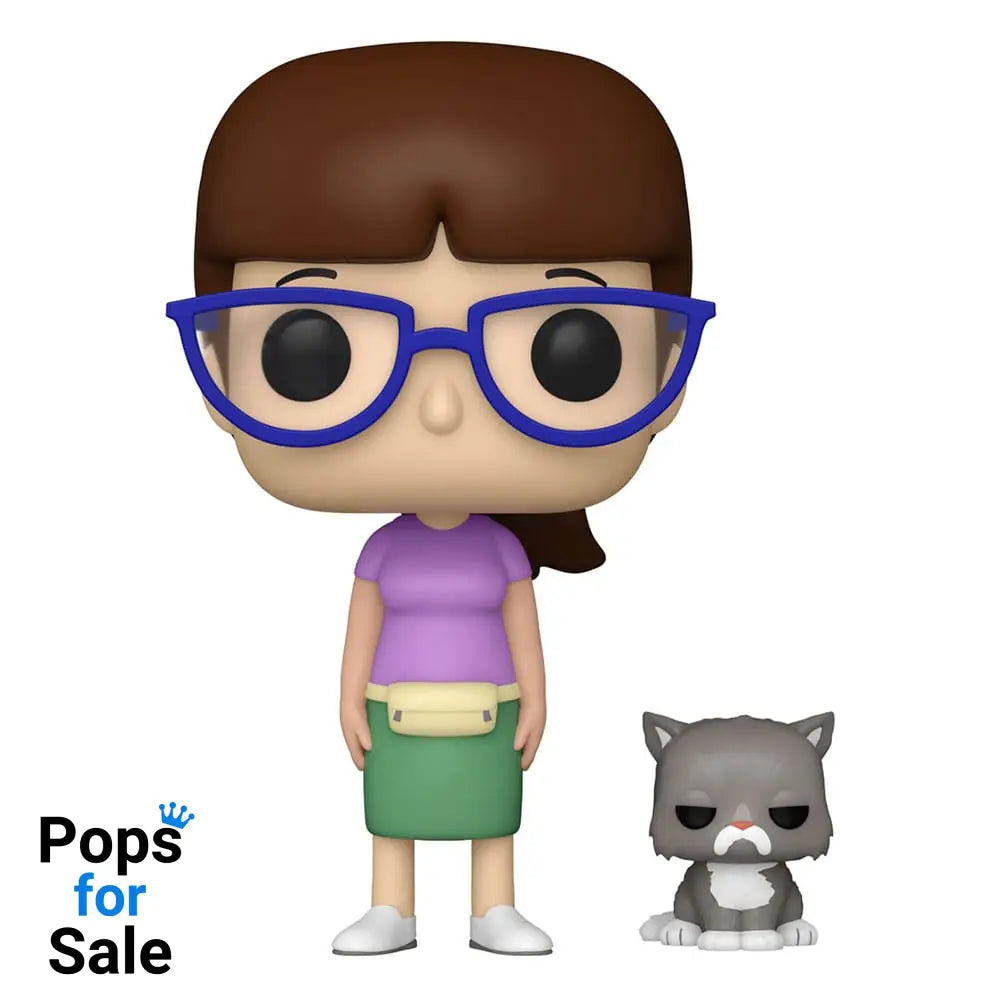 Bob's Burgers POP!&Buddy TV Vinyl Figure Gayle with Mr. Business 9 cm