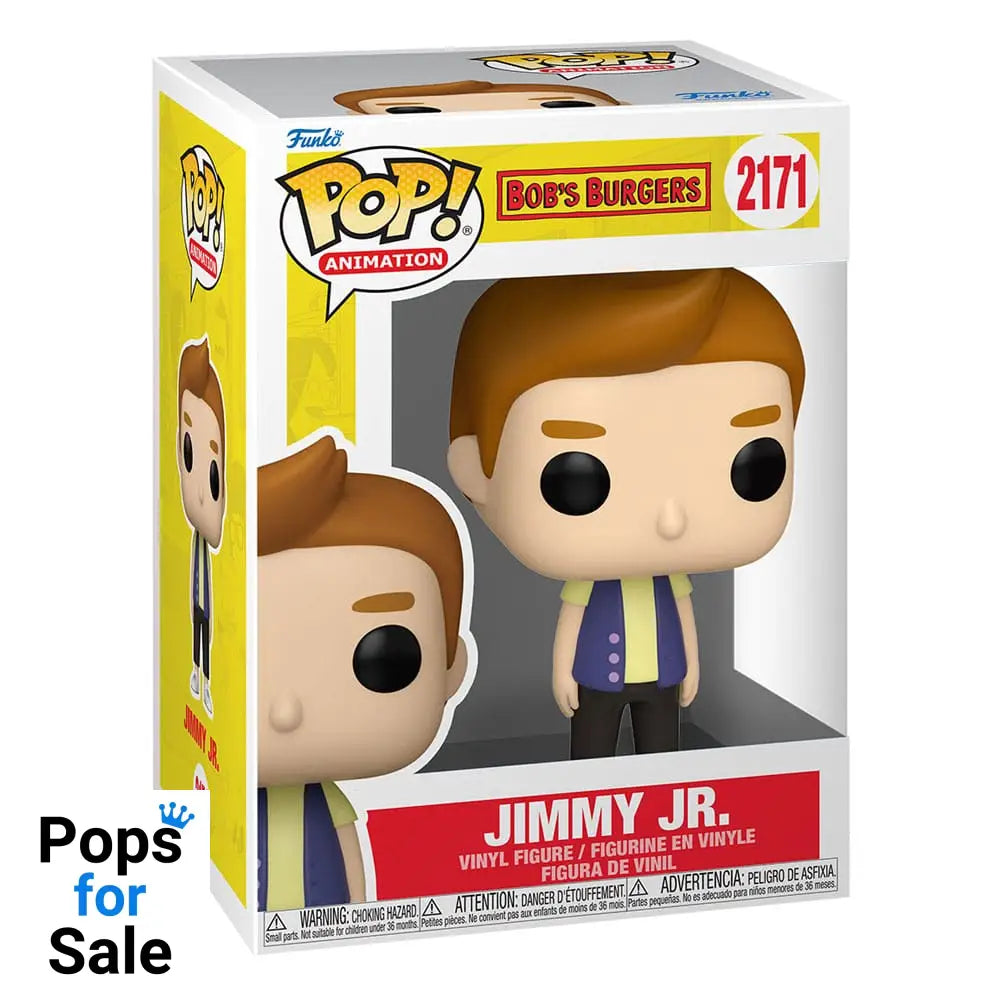 Bob's Burgers POP!TV Vinyl Figure Jimmy Jr. 9 cm
