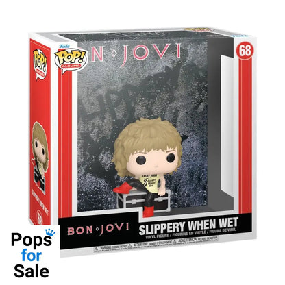 Bon Jovi POP! Albums Vinyl Figure Slippery When Wet 9 cm